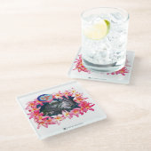 アロハ2 11 ガラスコースター (アングル)