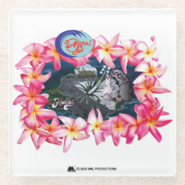 アロハ2 11 ガラスコースター