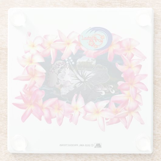 アロハ2 11 ガラスコースター (裏面)