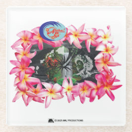 アロハ2 2 ガラスコースター