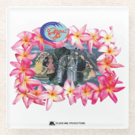 アロハ2 3バージョン1 ガラスコースター