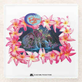 アロハ2 6バージョン2 ガラスコースター