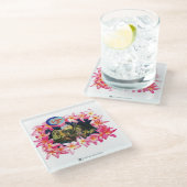 アロハ2 7バージョン1 ガラスコースター (アングル)