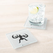 アロハ3フラマンファイアダンサー ガラスコースター (アングル)