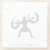 アロハ3フラマンファイアダンサー ガラスコースター (裏面)