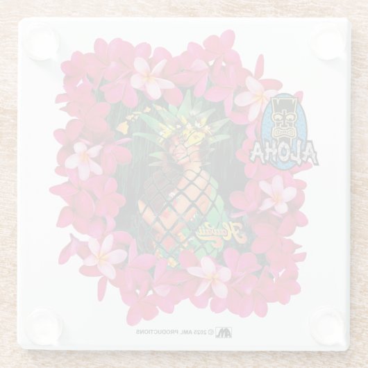 アロハ3 4 ガラスコースター (裏面)