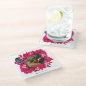 アロハ3 7 ガラスコースター (アングル)