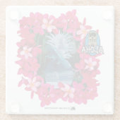 アロハ3 8 ガラスコースター (裏面)