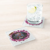 アロハ42 ガラスコースター (アングル)