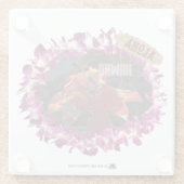 アロハ45バージョン1 ガラスコースター (裏面)