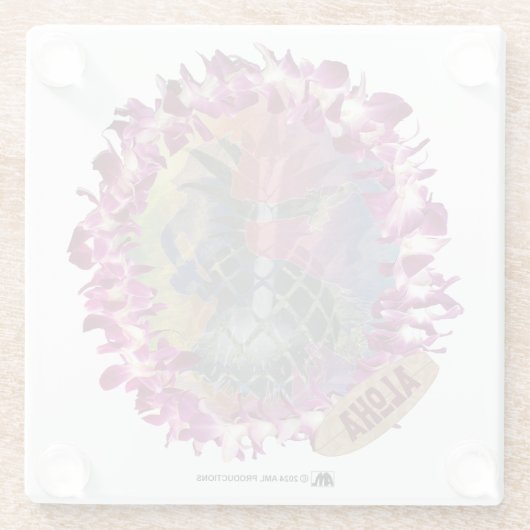 アロハ47 ガラスコースター (裏面)