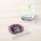 アロハ49バージョン1 ガラスコースター (アングル)