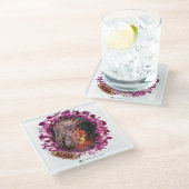 アロハ51 ガラスコースター (アングル)