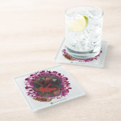 アロハ53 ガラスコースター (アングル)