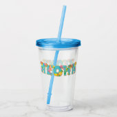 アロハ アクリルタンブラー (裏面)