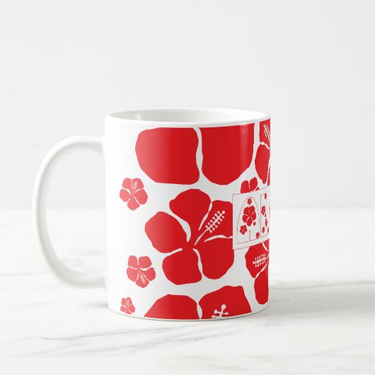 アロハ コーヒーマグカップ (左)