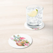 アロハ·サーフボード·コースター ラウンドペーパーコースター (インサイチュ)