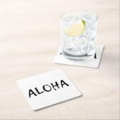 アロハ スクエアペーパーコースター (インサイチュ)