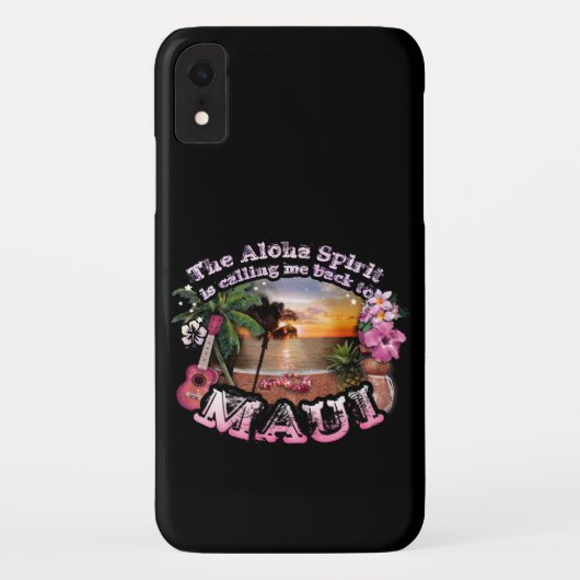 アロハ・スピリットがマウイに呼び戻している Case-Mate iPhoneケース (裏面)
