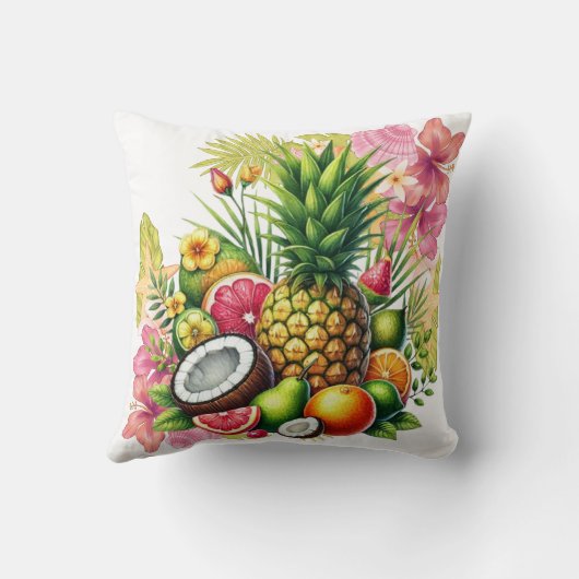 アロハ・トロピックス クッション (裏面)