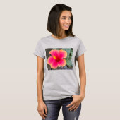 アロハ ハイビスカスの花 Tシャツ (正面フル)
