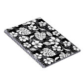 アロハ・フライデー（ブラック&グレー） ノートブック (右側)