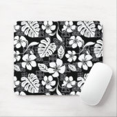 アロハ・フライデー（ブラック&グレー） マウスパッド (マウス)