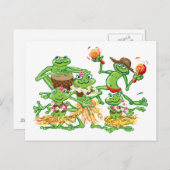 アロハ – フラパーティー ポストカード (正面/裏面)