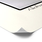 アロハ – フランギパニ – ハワイ ポスター (角)