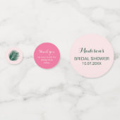 アロハ ブライダル シャワーテーブル コンフェッティ (裏面)