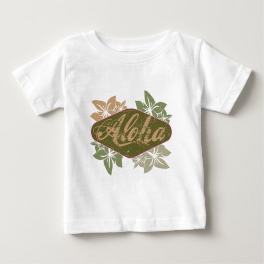 アロハ ベビーTシャツ (正面)