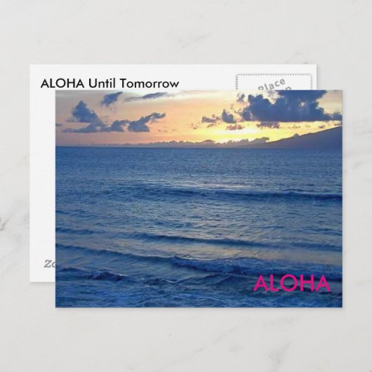 アロハ ポストカード (正面/裏面)