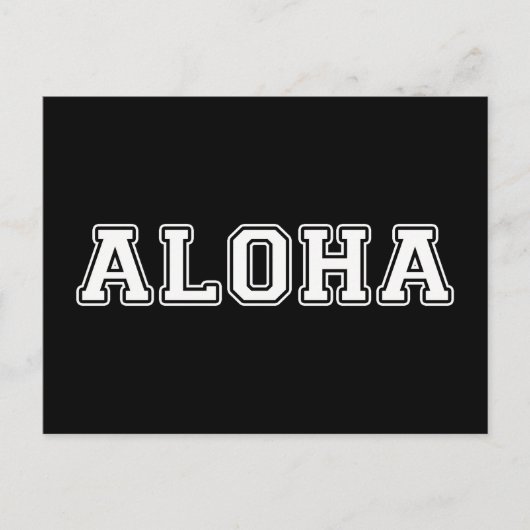 アロハ ポストカード (正面)
