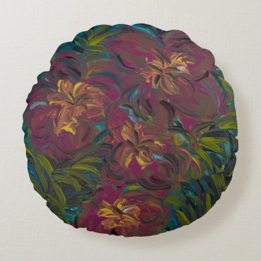 アロハ ラウンドクッション (正面)