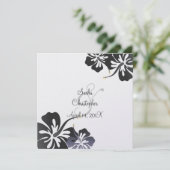 アロハ/ルアウ  ウェディング 招待状 (スタンド正面)