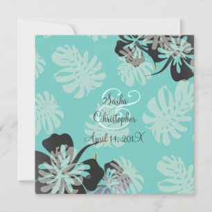 アロハ/ルアウ（ハワイ式宴会）結婚式招待状 招待状