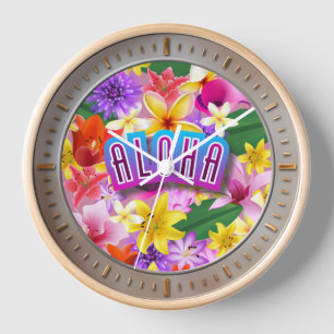 アロハ! 壁時計