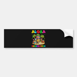 アロハ 幼稚園 パイナップル ハワイ 学校用品 バンパーステッカー