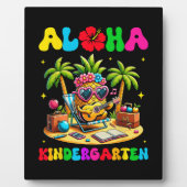 アロハ 幼稚園 パイナップル ハワイ 学校用品 フォトプラーク (正面)