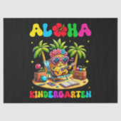 アロハ 幼稚園 パイナップル ハワイ 学校用品 薄葉紙 (正面)