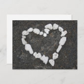 アロハ*愛*コーラルハート ポストカード (正面/裏面)