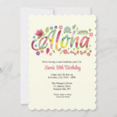 アロハ 招待状 (正面)