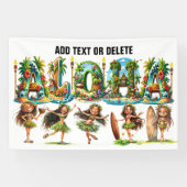 アロハ 横断幕 (横)