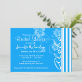 アロハ; 空色の縦ストライプ; ストライプ 招待状 (スタンド正面)