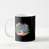 アロハ 誕生日 ハワイ ハワイアン バケーション コーヒーマグカップ (左)
