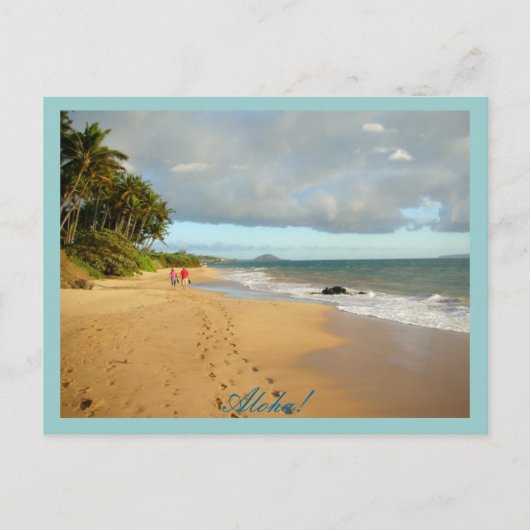 アロハ! 郵便はがき ポストカード (正面)