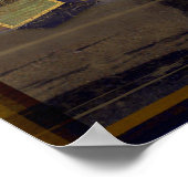 アロハ・fromハワイヴィンテージ標識 ポスター (角)