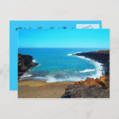 アロハfromグリーンサンズビーチハワイ葉書 ポストカード (正面/裏面)