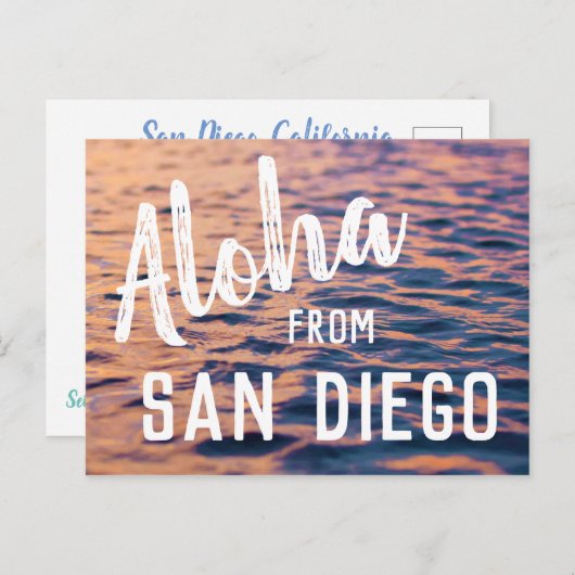 アロハfromサンディエゴ4 シーズンポストカード (正面/裏面)