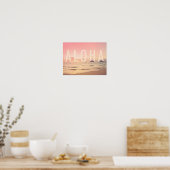 アロハfromハワイアートプリント ポスター (キッチン)